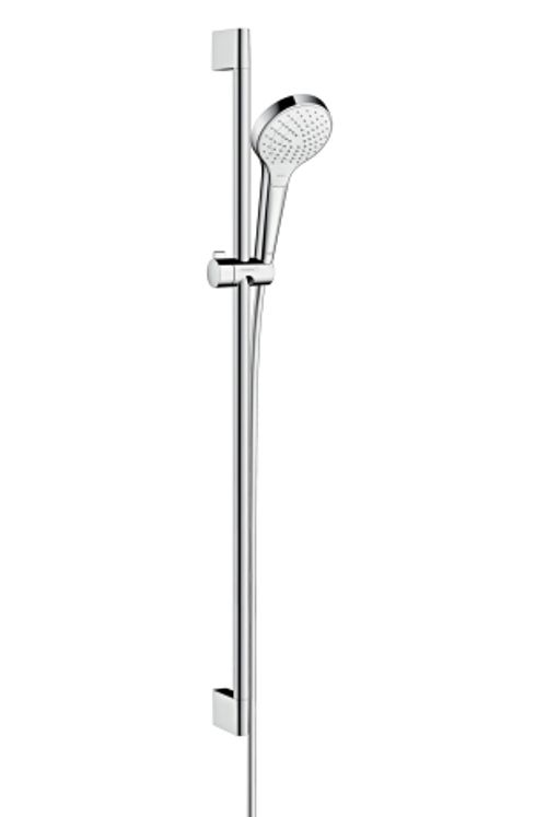 Hansgrohe-HG-Brausenset-Croma-Select-S-Vario-UnicaCrometta-900mm-weiss-chrom-26572400 gallery number 1